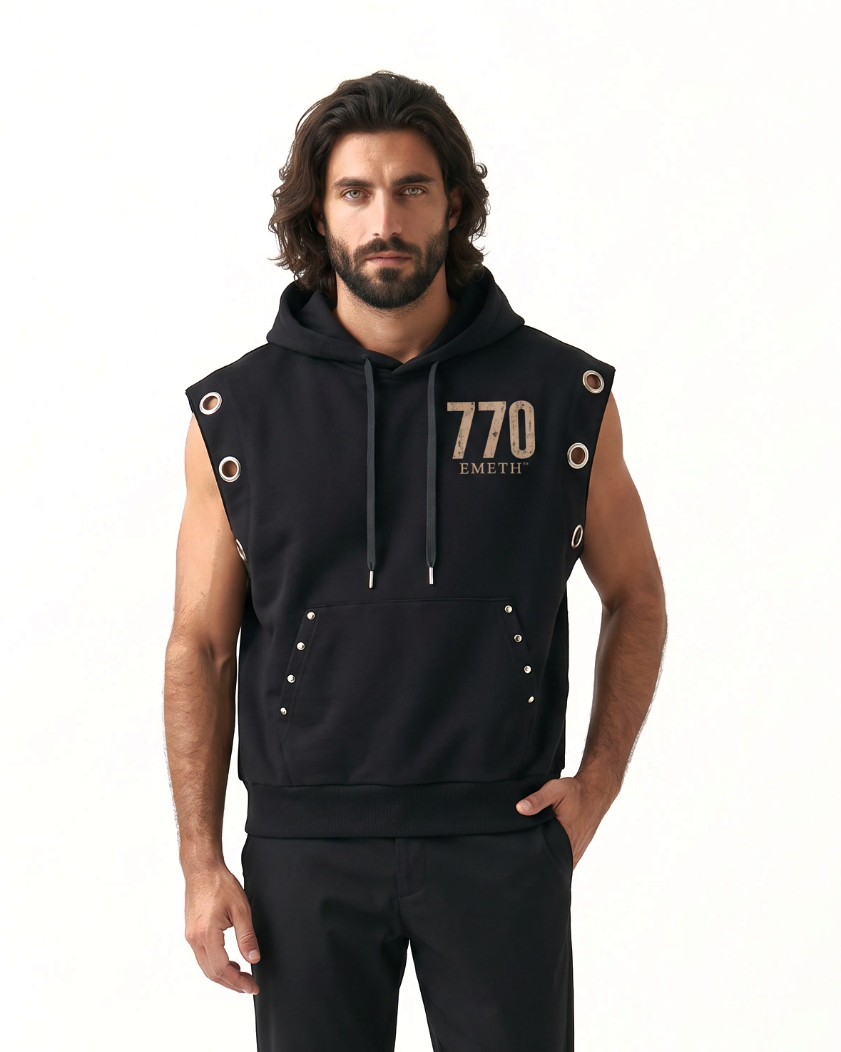 EMETH 770 Eastern Parkway | Hoodie Sans Manches