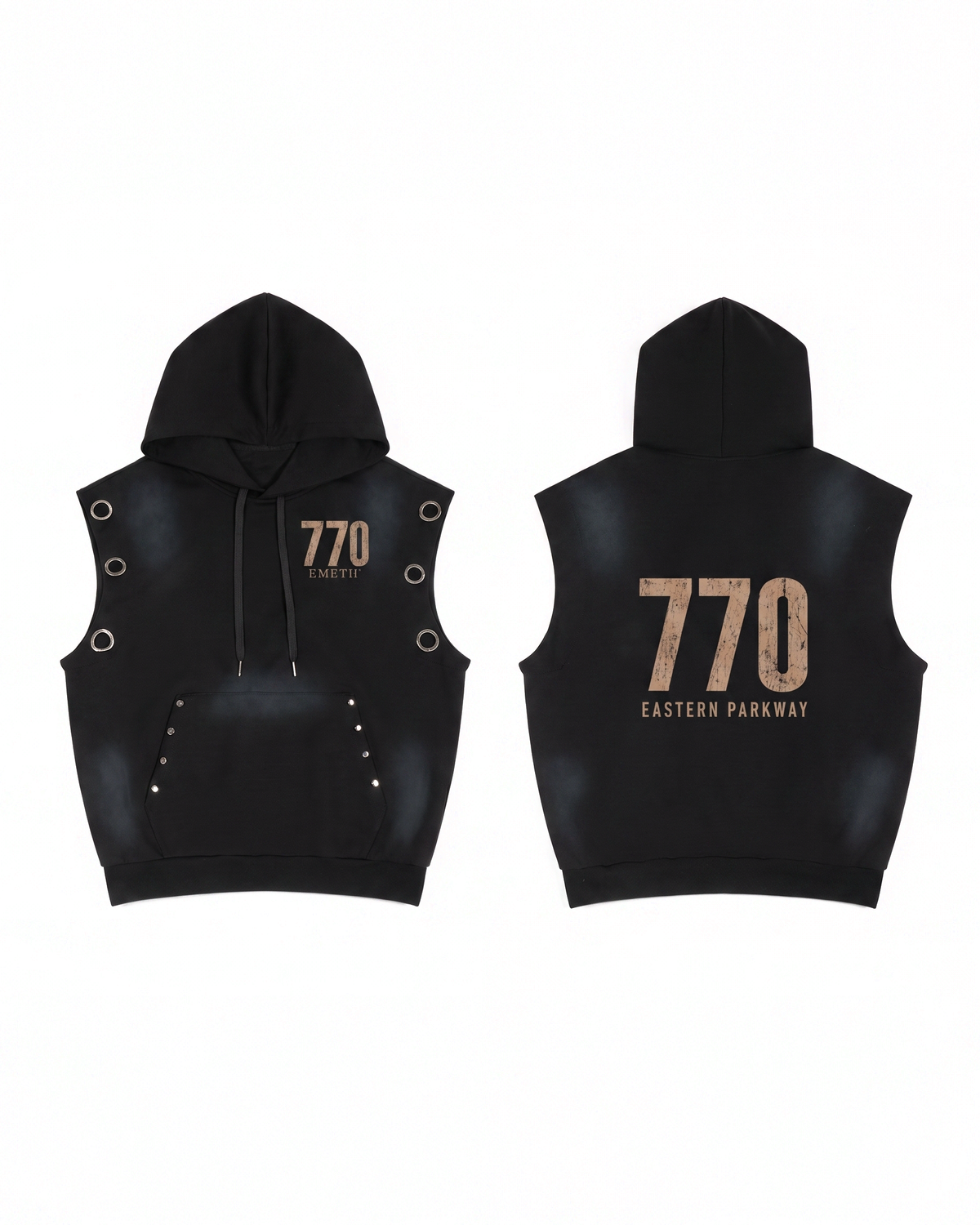 EMETH 770 Eastern Parkway | Hoodie Sans Manches