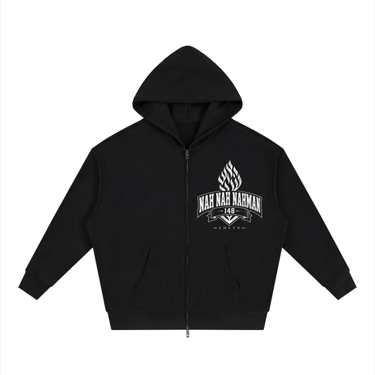 EMETH NAH NAH NAHMAN | Hoodie Zippé 430G