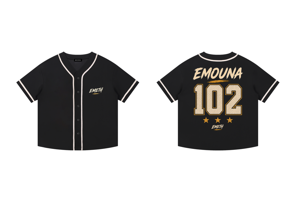 EMETH Emouna 102 | Maillot Baseball Premium 270 g/m²