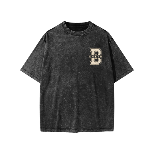 T-shirt Enfant Snow Washed Varsity B – 270 GSM | EMETH Kids