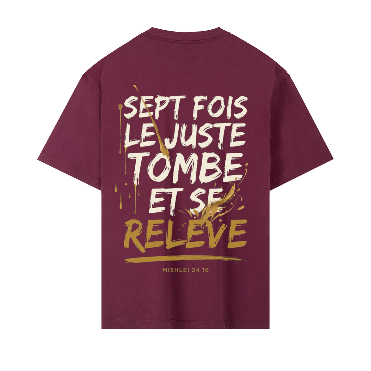 EMETH Mishlei 24:16 | T-shirt Oversize