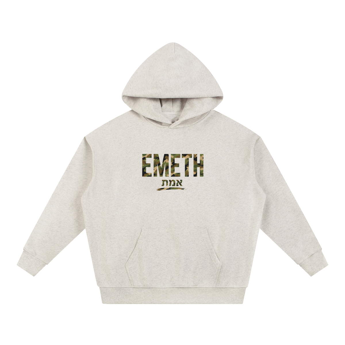 EMETH CAMO | Hoodie Oversize Heavyweight 430G
