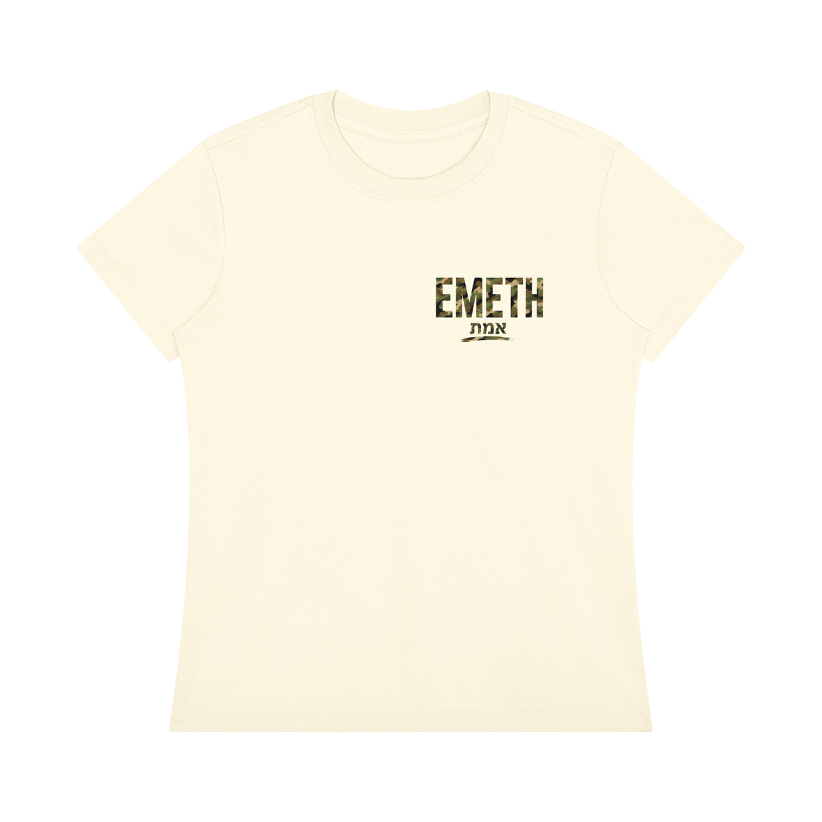 EMETH CAMO | T-shirt Femme Coton Sorona 240G