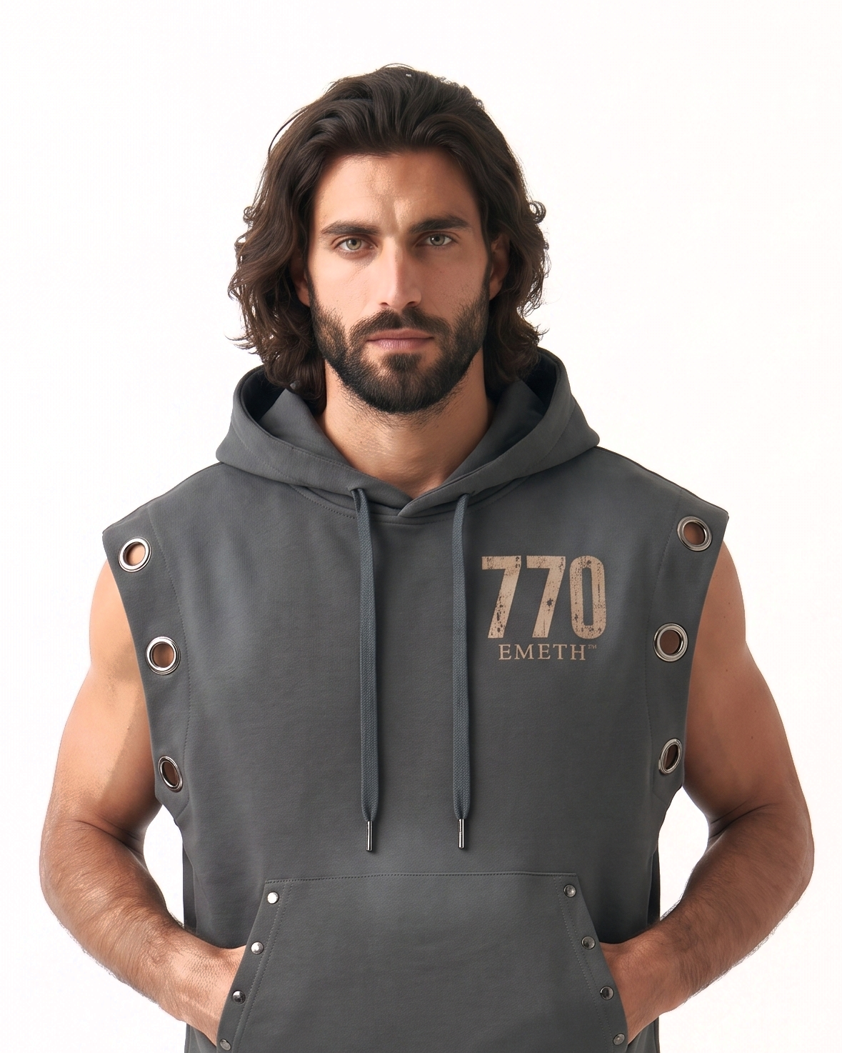 EMETH 770 Eastern Parkway | Hoodie Sans Manches