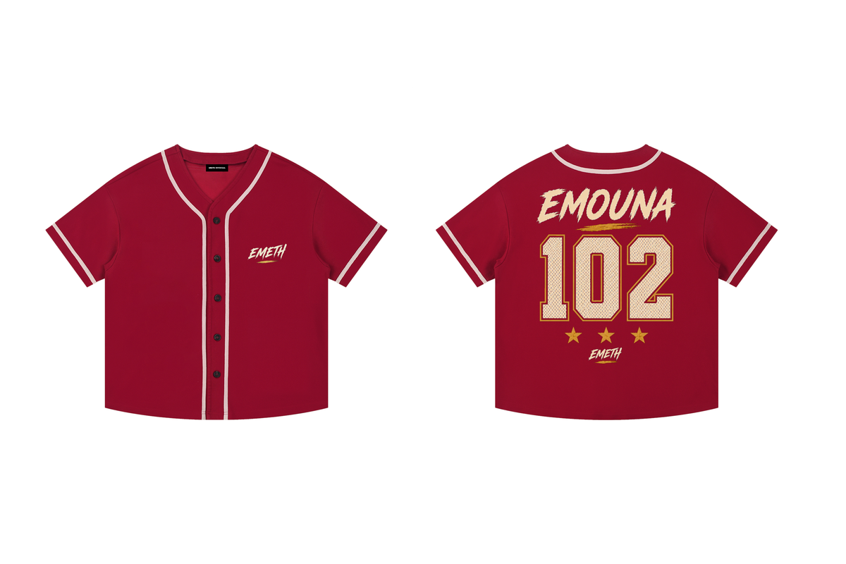 EMETH Emouna 102 | Maillot Baseball Premium 270 g/m²