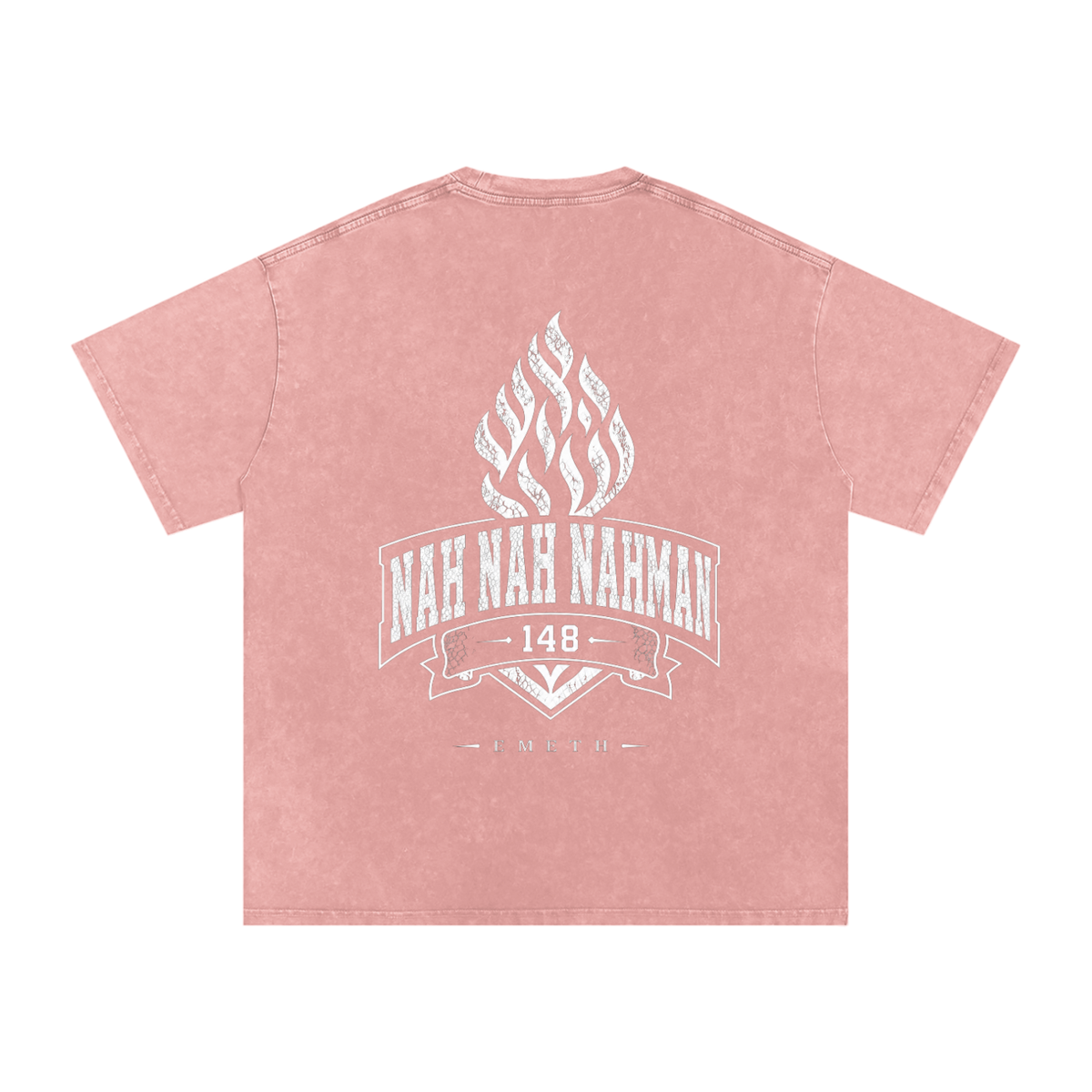 EMETH NAH NAH NAHMAN | T-shirt Snow Wash
