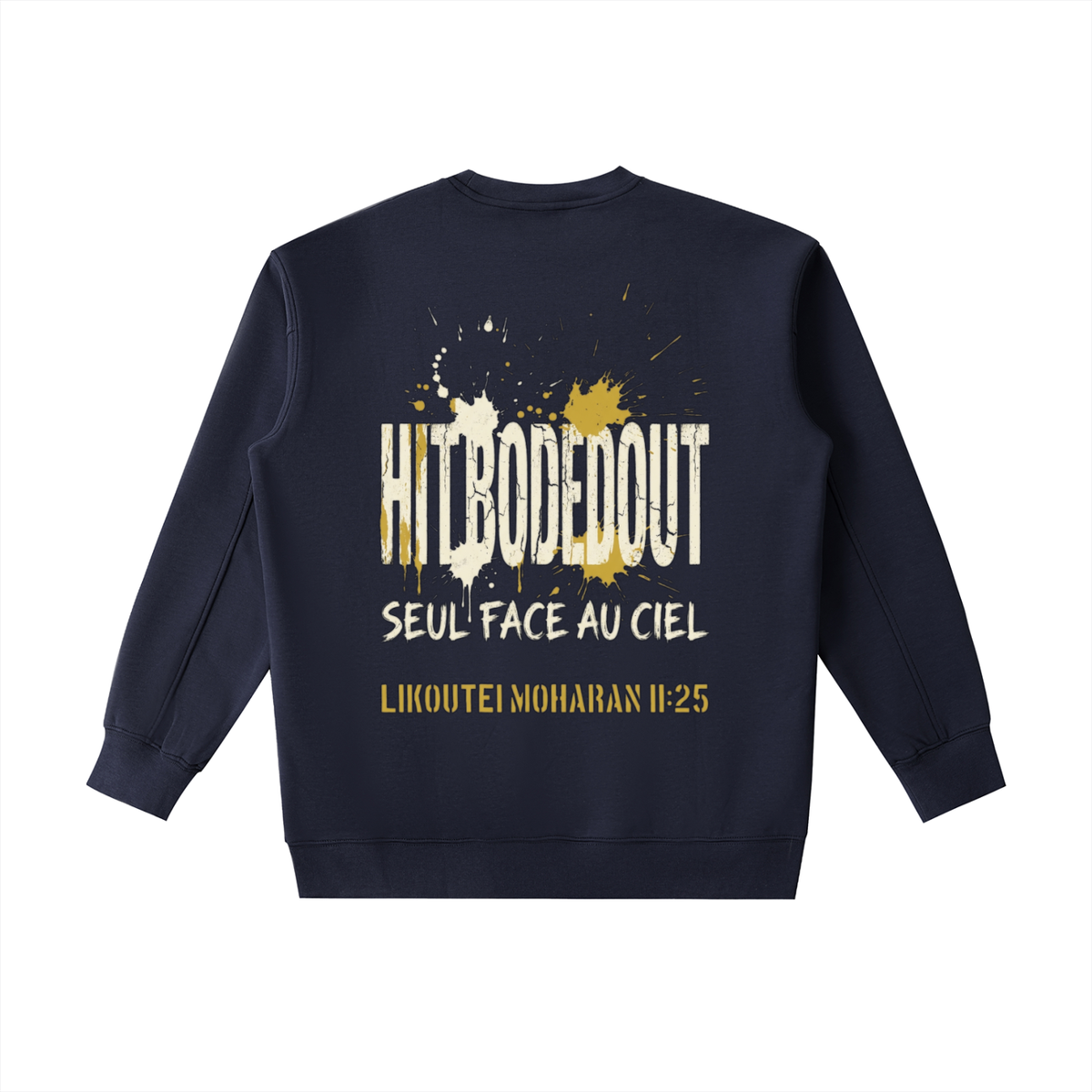 EMETH™ 148 HITBODEDOUT — Sweat Col Rond - Noir / S - EMETH