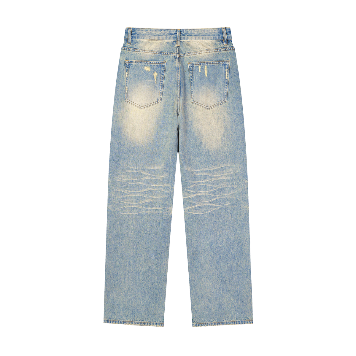 EMETH Denim | Jean Délavé Ourlet Brut
