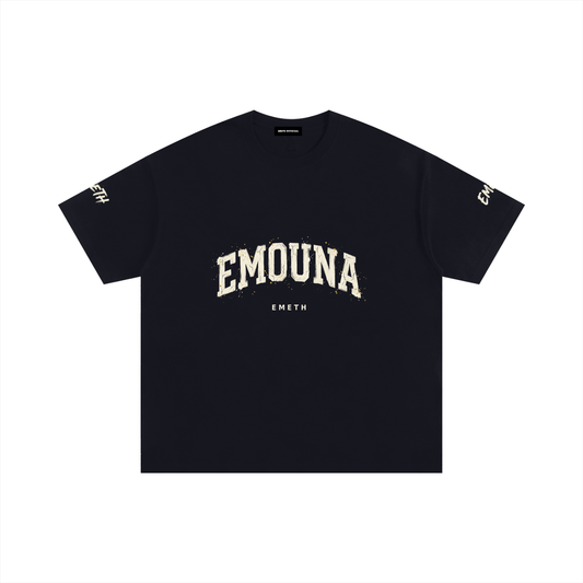 EMETH™ SIMHA — T-Shirt Oversize - Noir / S - EMETH