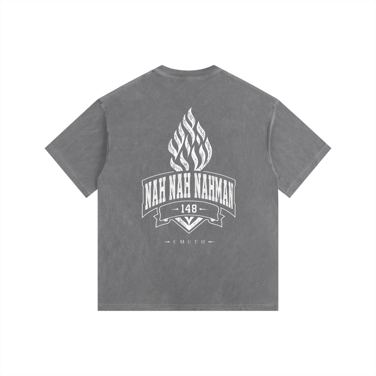 EMETH Nah Nah Nahman 148 | T-shirt Oversize Vintage Délavé