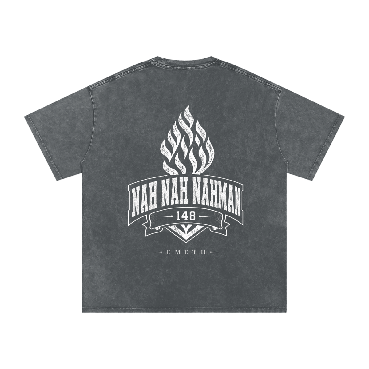 EMETH NAH NAH NAHMAN | T-shirt Snow Wash