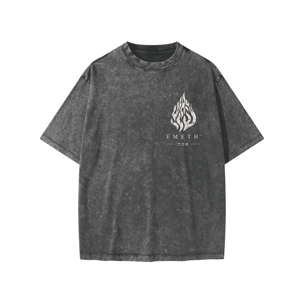 EMETH Kids NA NACH | T-shirt Snow Wash Enfant
