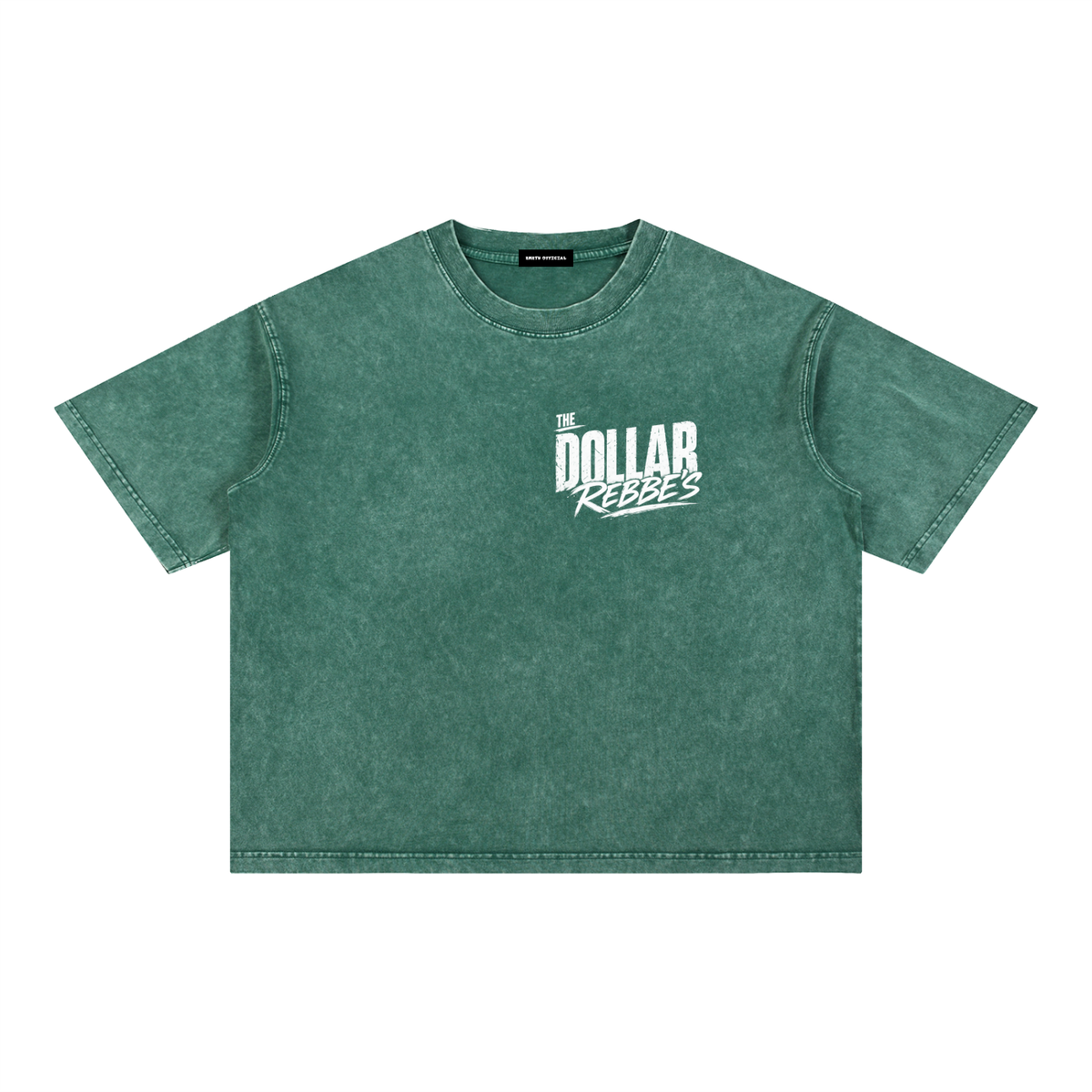 EMETH DOLLAR REBBE'S | T-shirt Boxy Snow Wash 275G
