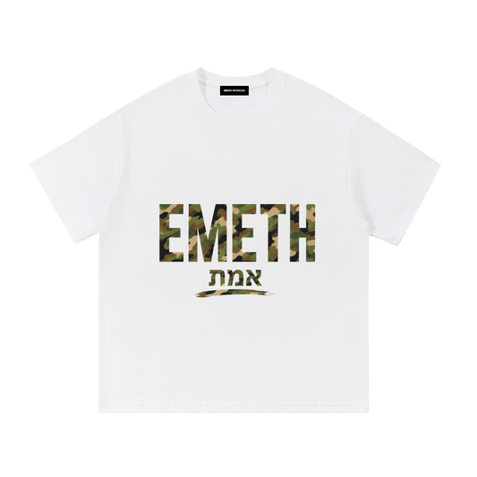 EMETH CAMO | T-shirt Oversize Coton 260G