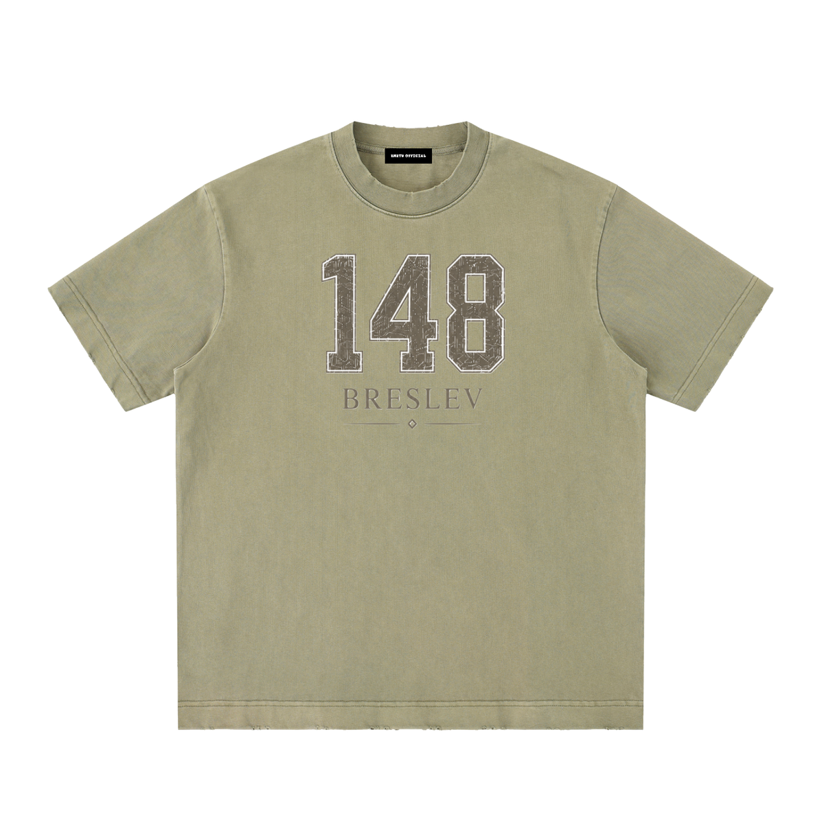 EMETH 148 Breslev | Raw Edge T-shirt Light
