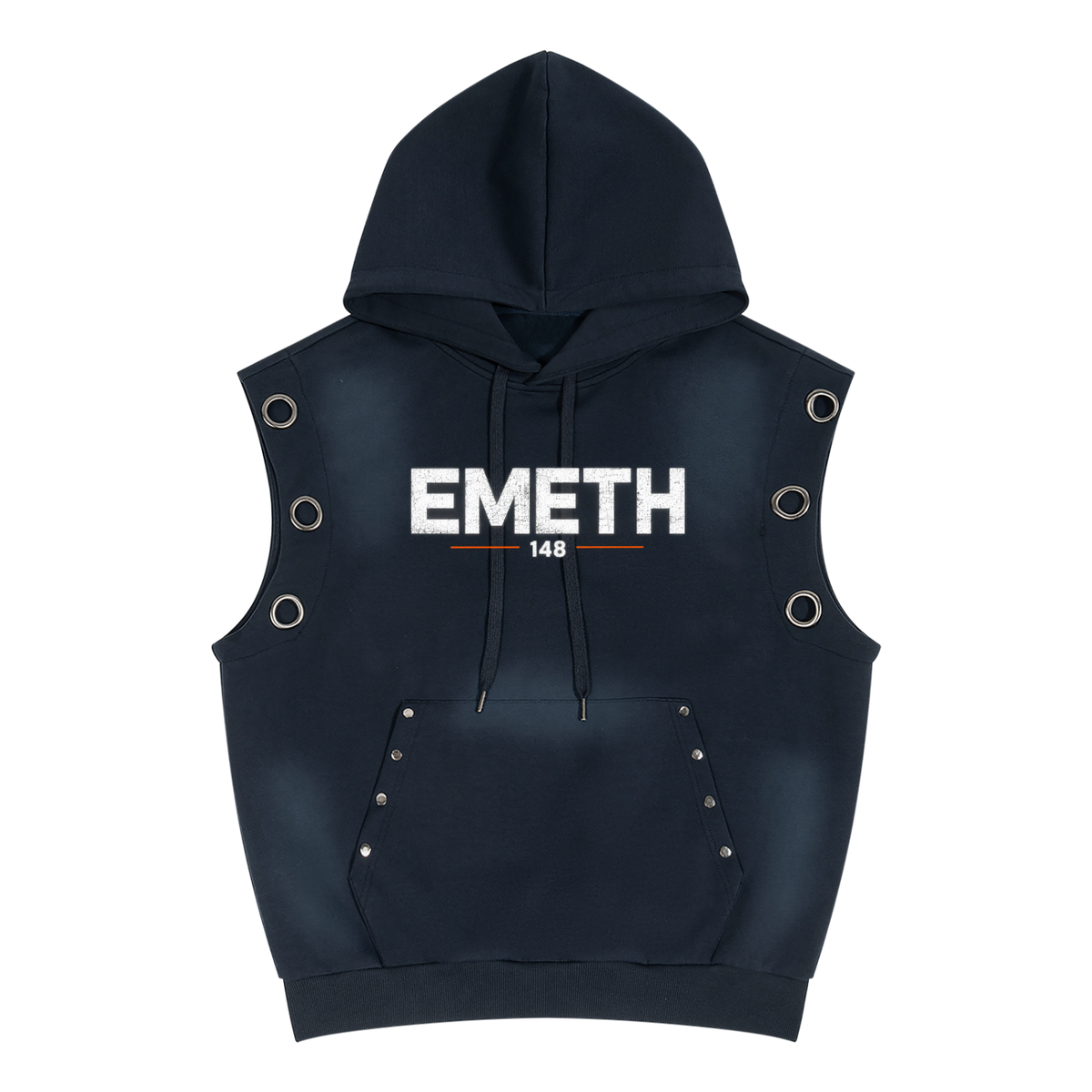 EMETH 148 Breslev | Hoodie Sans Manches Vintage