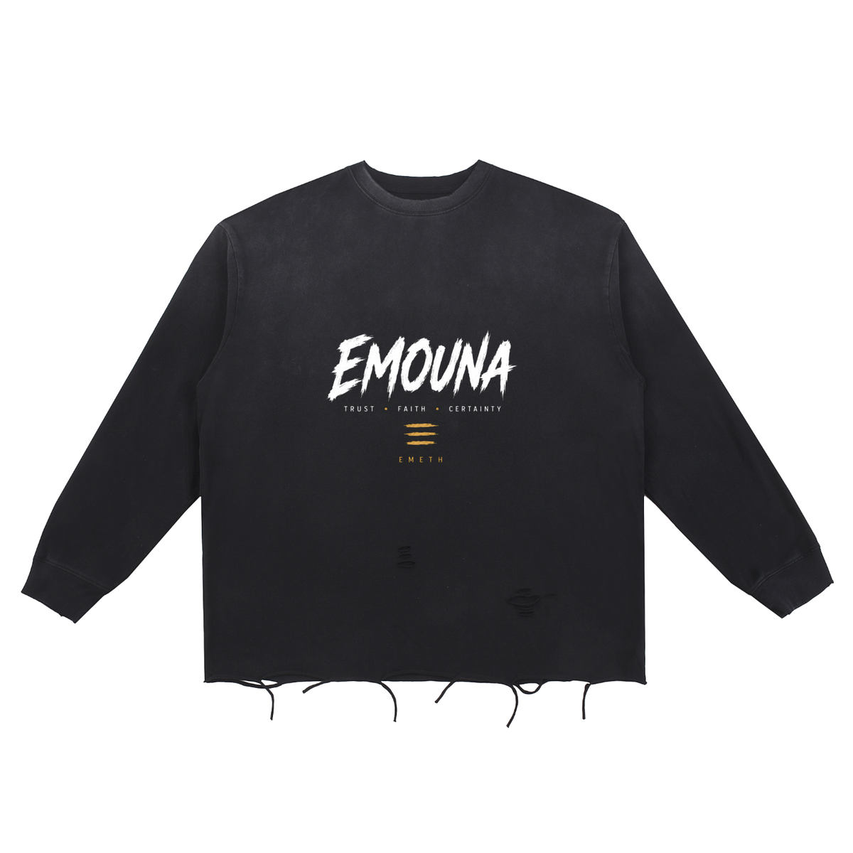 EMETH EMOUNA | Sweat Snow Wash Bords Bruts