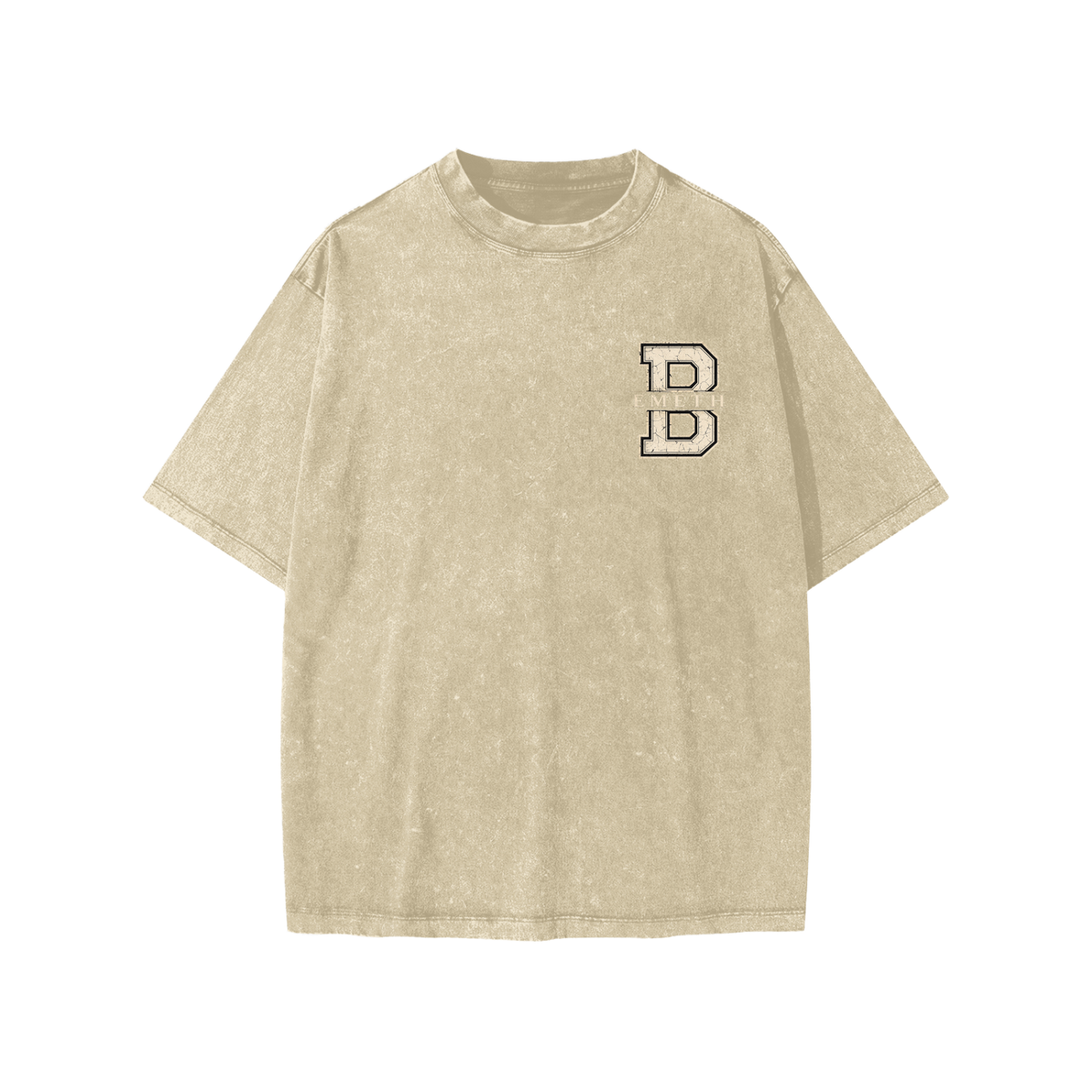 T-shirt Enfant Snow Washed Varsity B – 270 GSM | EMETH Kids