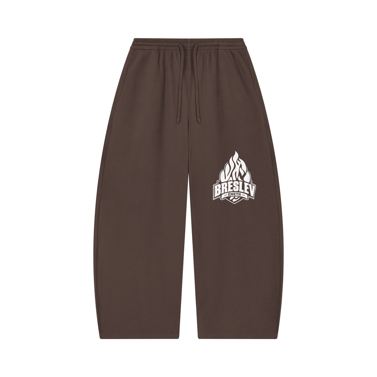 EMETH 148 Breslev | Pantalon Barrel Leg Waffle