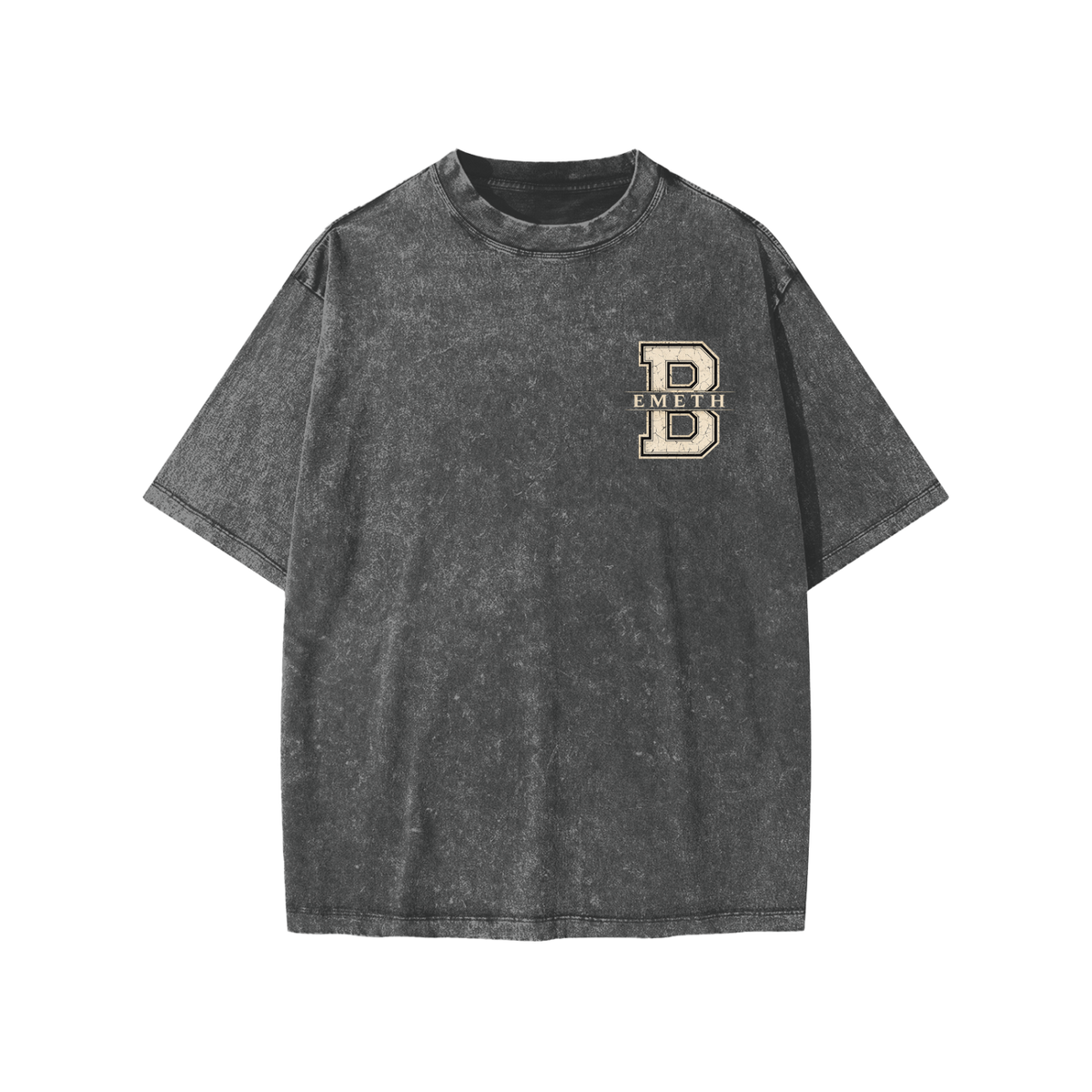 T-shirt Enfant Snow Washed Varsity B – 270 GSM | EMETH Kids