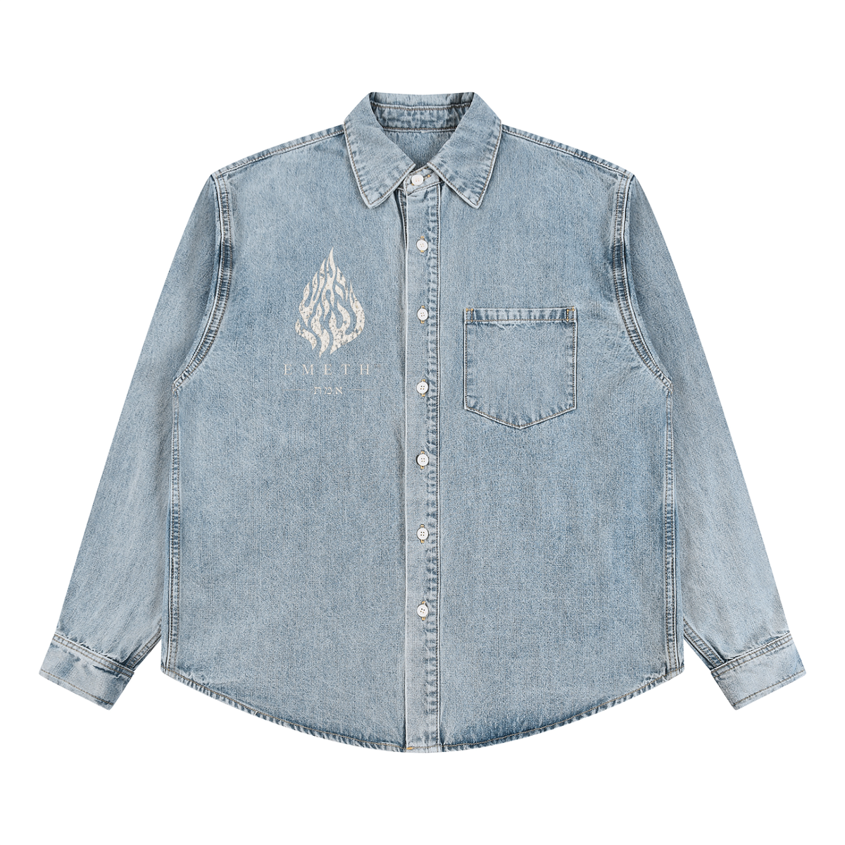 EMETH NAH NAH NAHMAN | Chemise Denim Vintage Wash