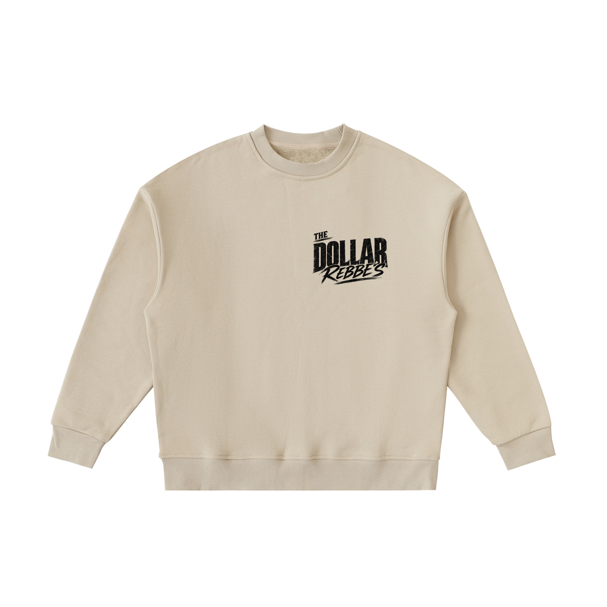 EMETH Kids DOLLAR REBBE'S sweat col rond gris chine