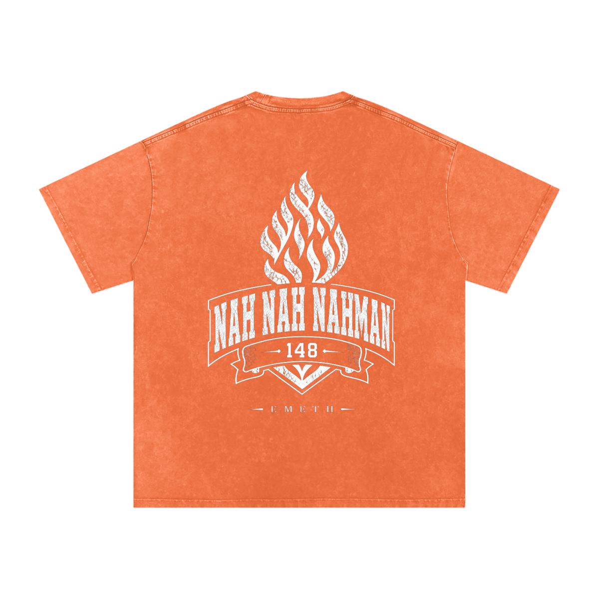 EMETH NAH NAH NAHMAN | T-shirt Snow Wash