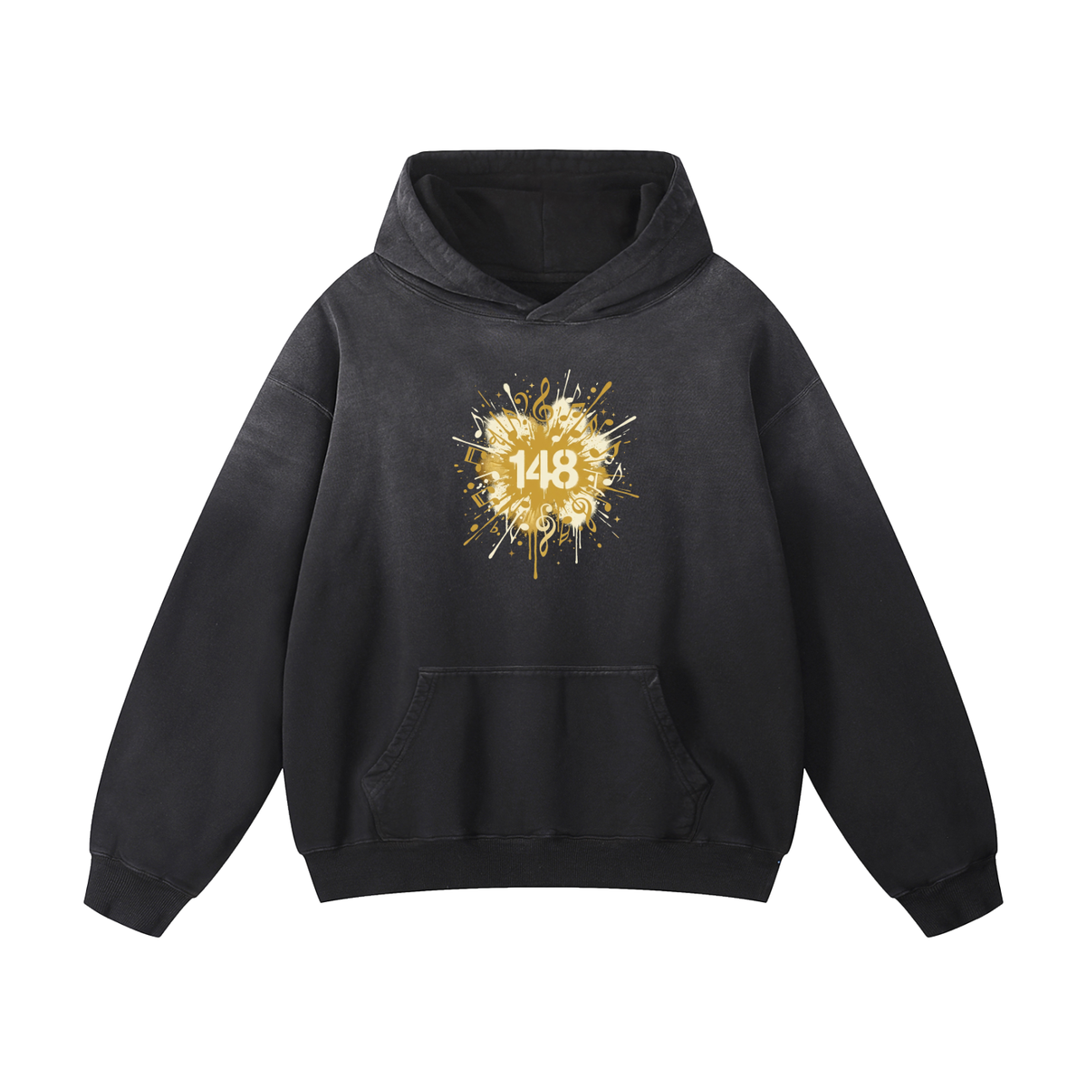 EMETH™ AZAMRA 148 — Hoodie - Noir / S - EMETH