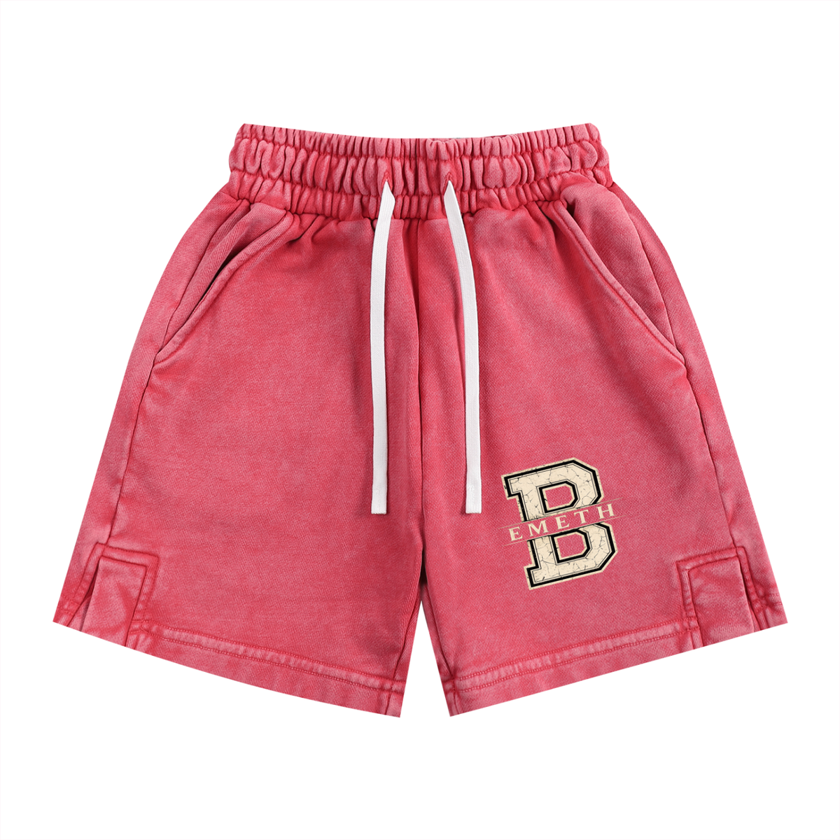 Short Enfant Snow Washed Varsity B – 290 GSM | EMETH Kids