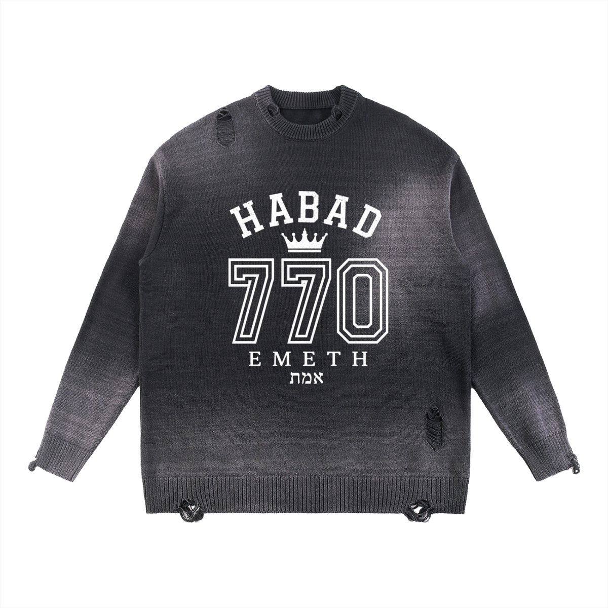 EMETH Habad 770 Sun Fade | Sweat Col Rond