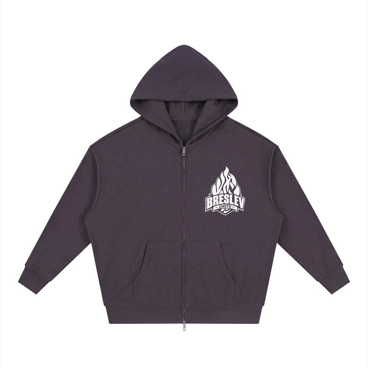 EMETH BRESLEV | Hoodie Zippé 430G