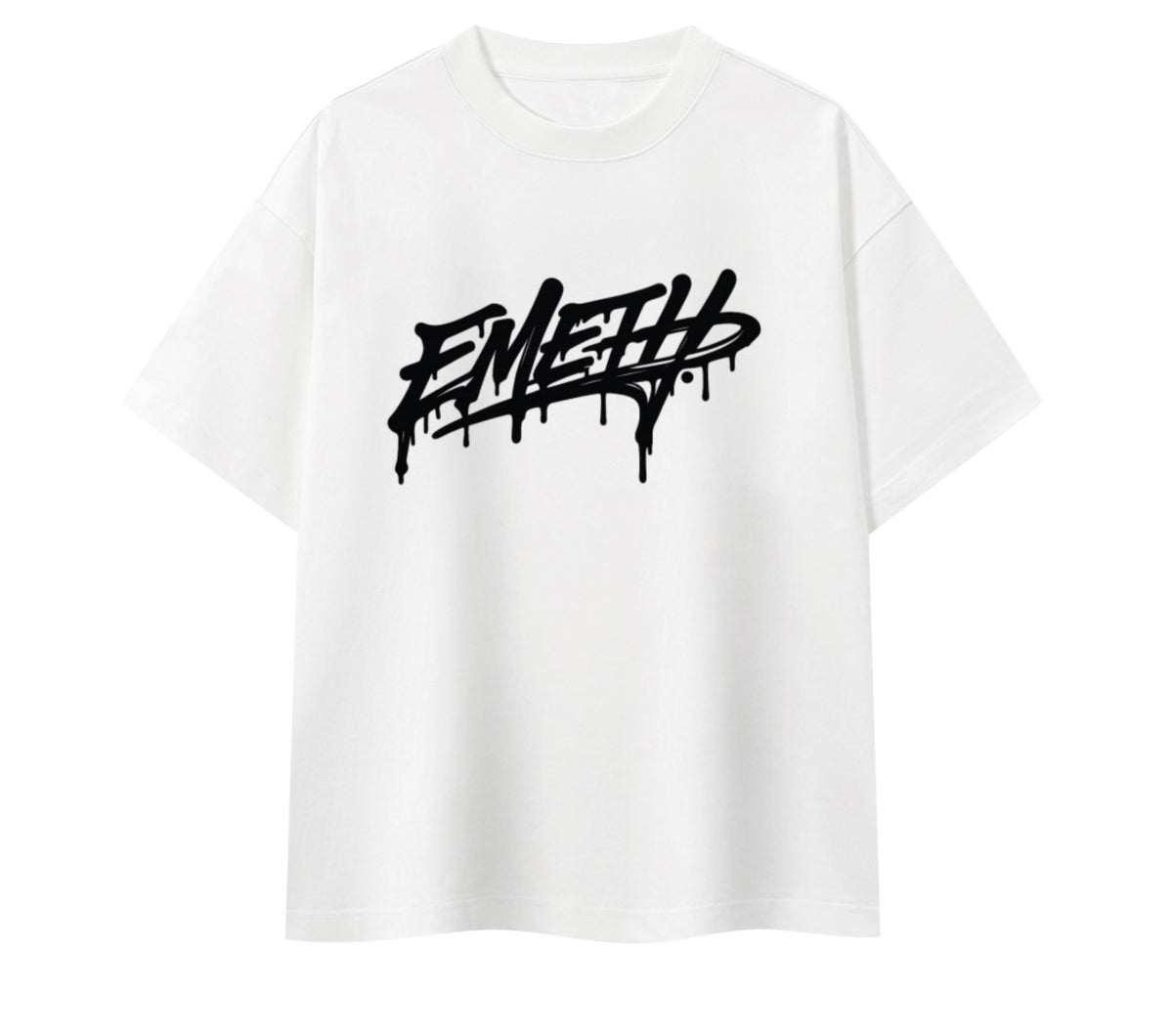 EMETH Essential Heavyweight T-Shirt 400G – T-shirt Oversized Premium en Coton Épais