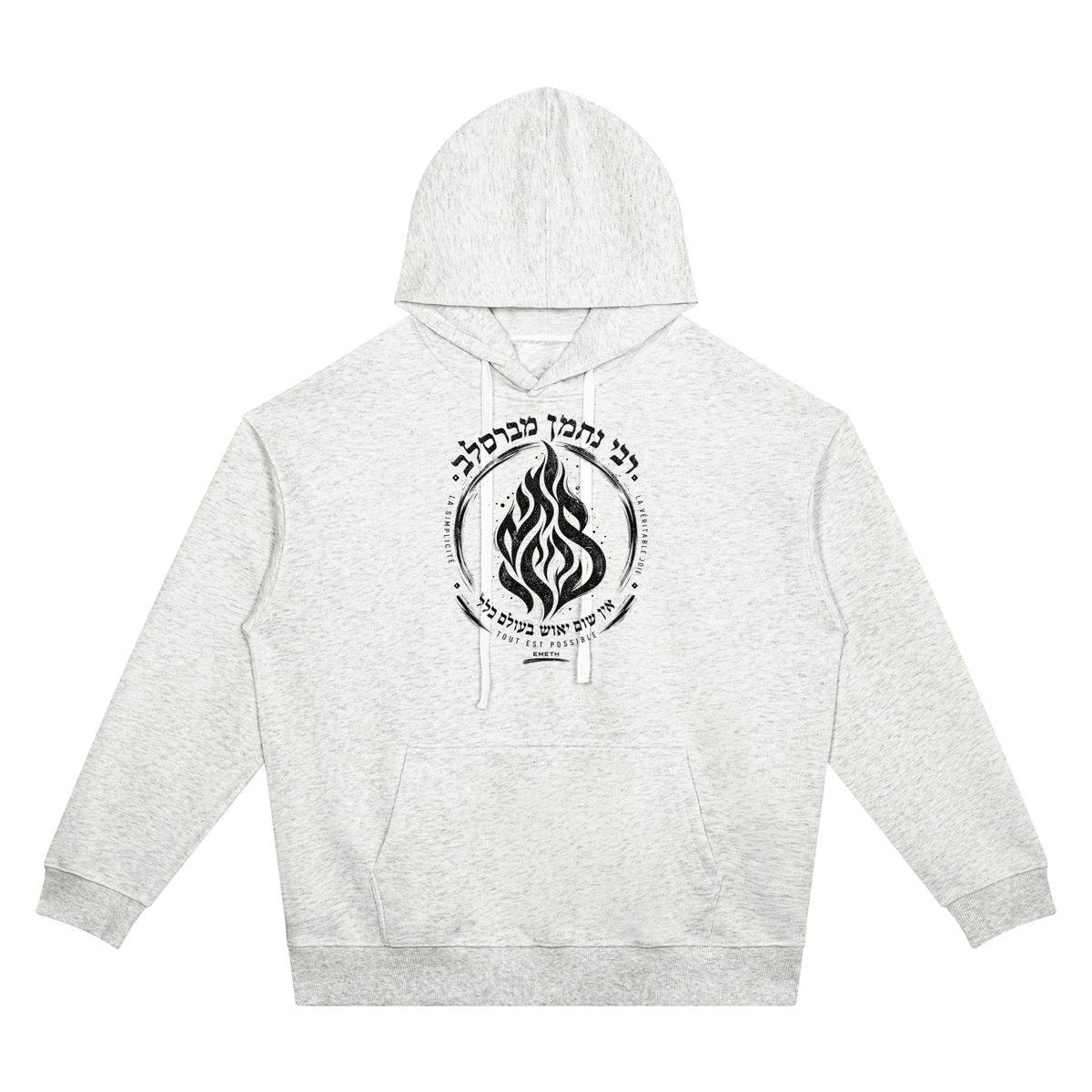 EMETH BRESLEV | Hoodie Oversize Épaules Tombantes 360G