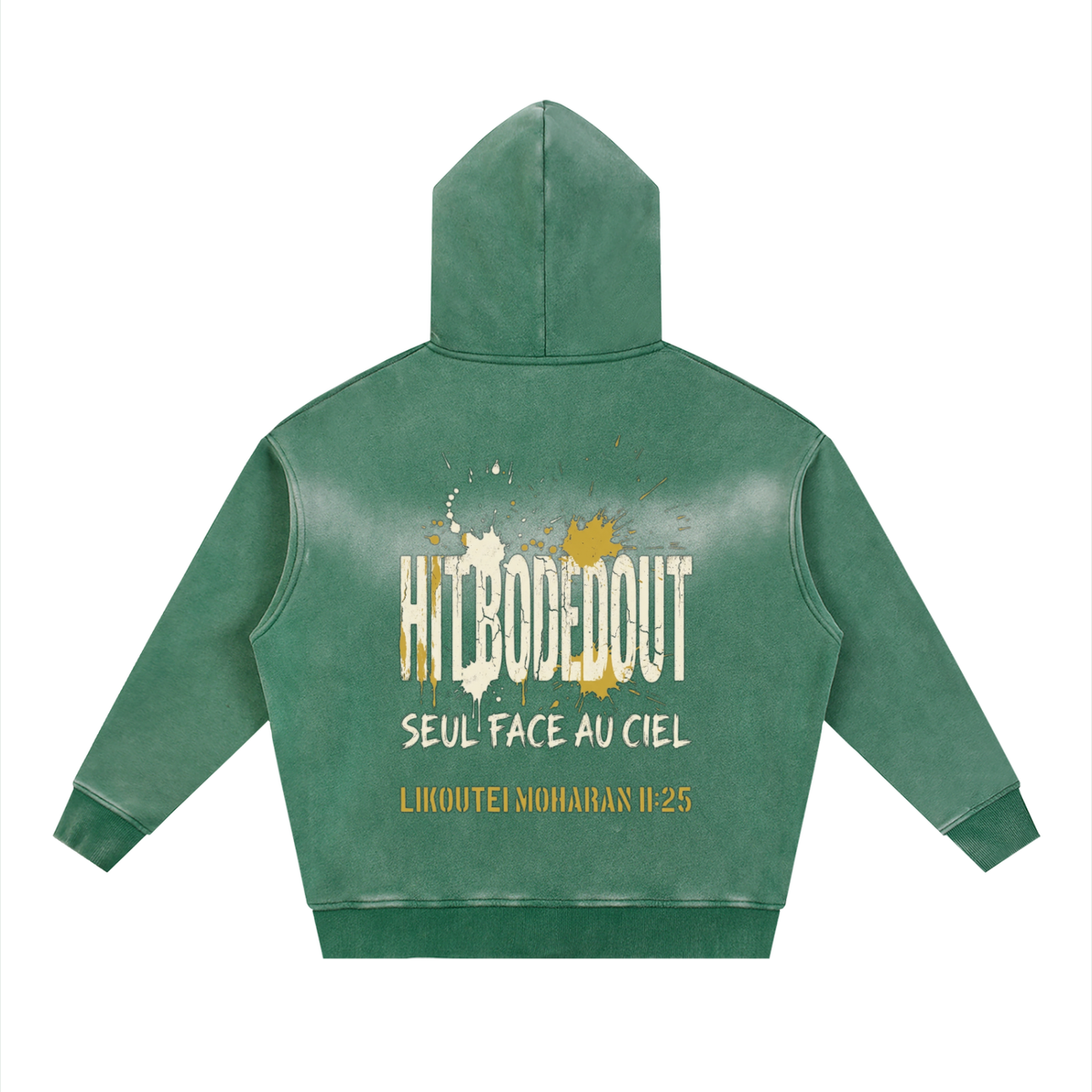 EMETH™ 148 HITBODEDOUT — Hoodie Zippé - Noir / S - EMETH
