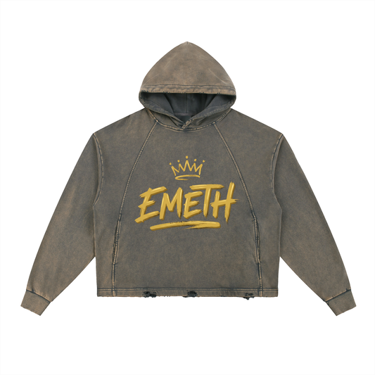 EMETH™ 613 — Hoodie Pomegranate - Gris / S - EMETH