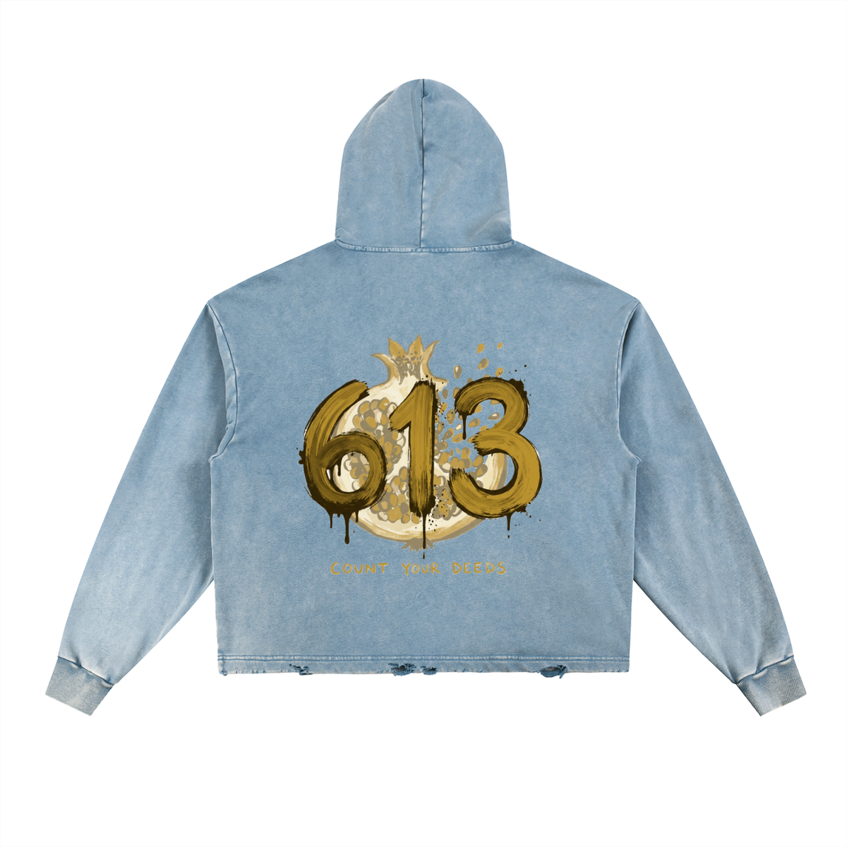 EMETH™ 613 — Hoodie Pomegranate - Gris / S - EMETH