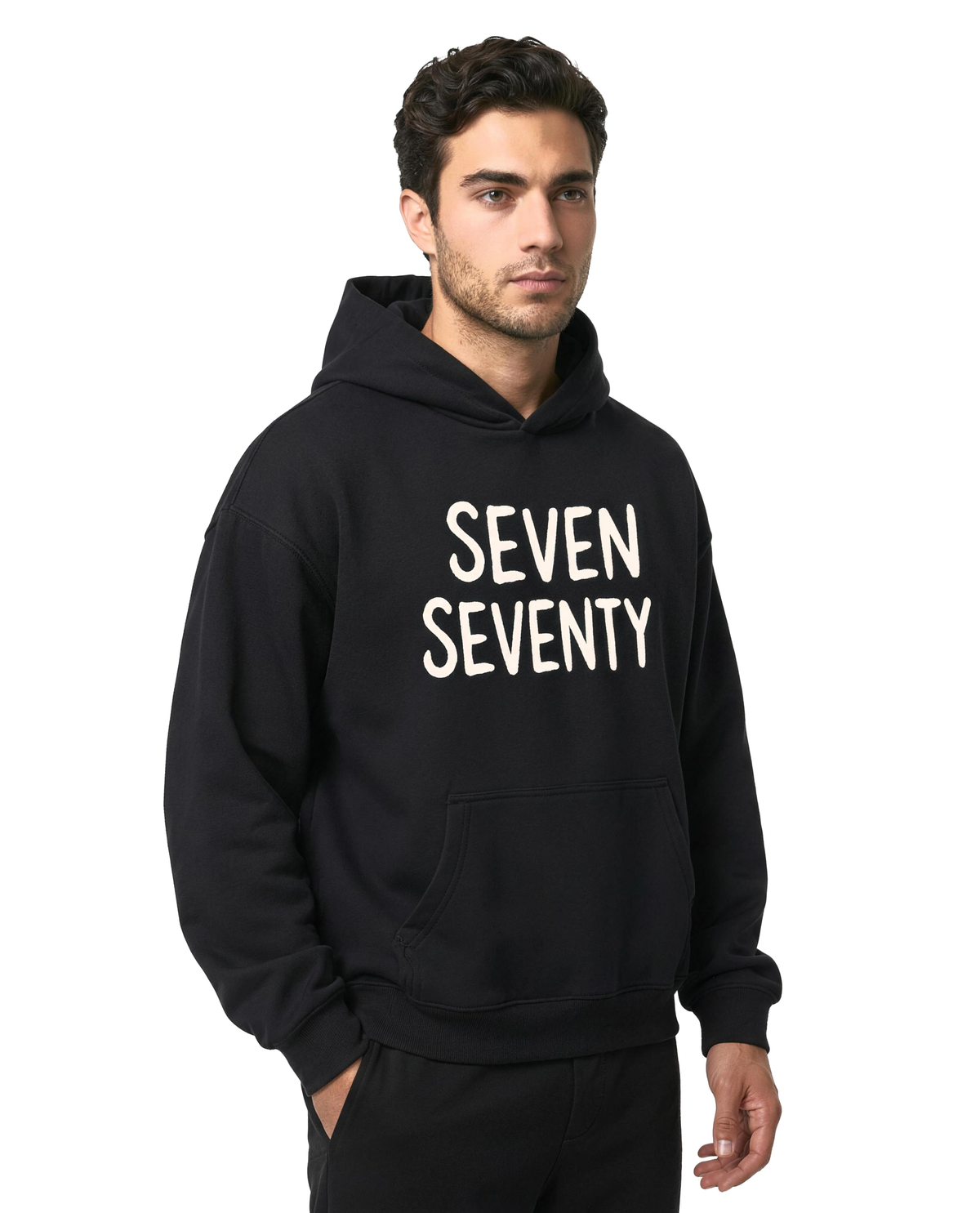 EMETH 770 Hoodie Heavyweight Seven Seventy mannequin 4K