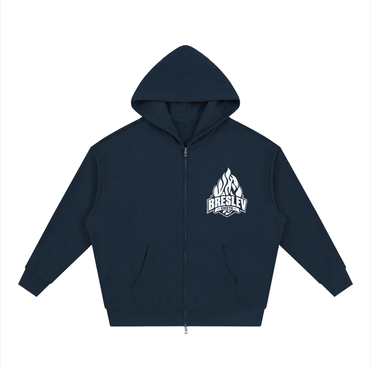 EMETH BRESLEV | Hoodie Zippé 430G