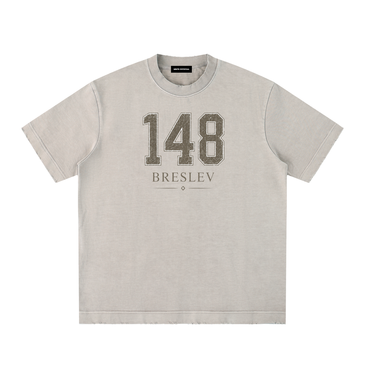 EMETH 148 Breslev | Raw Edge T-shirt Light