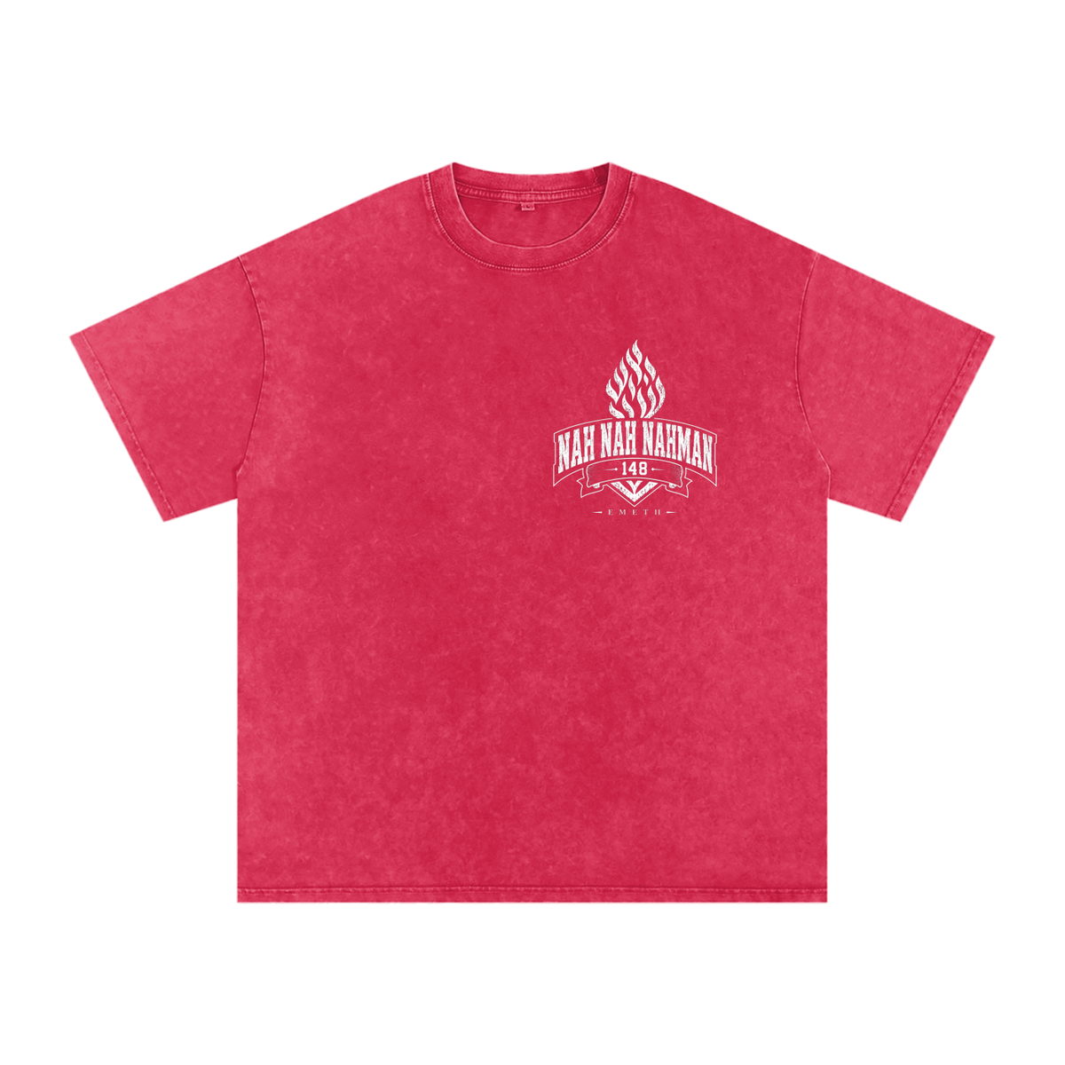 EMETH NAH NAH NAHMAN | T-shirt Snow Wash