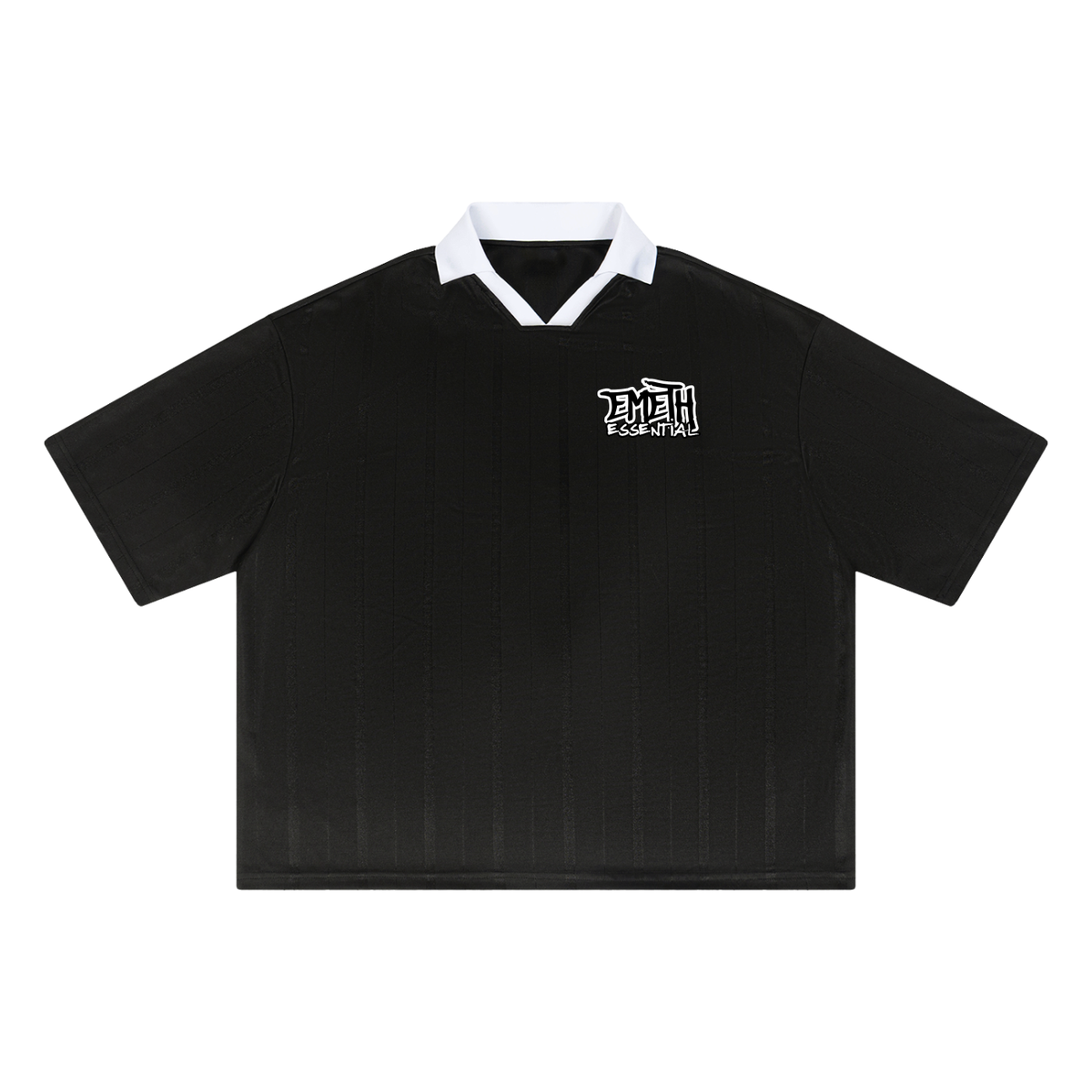 EMETH™ Essentials — Polo Oversize - Noir / S - EMETH