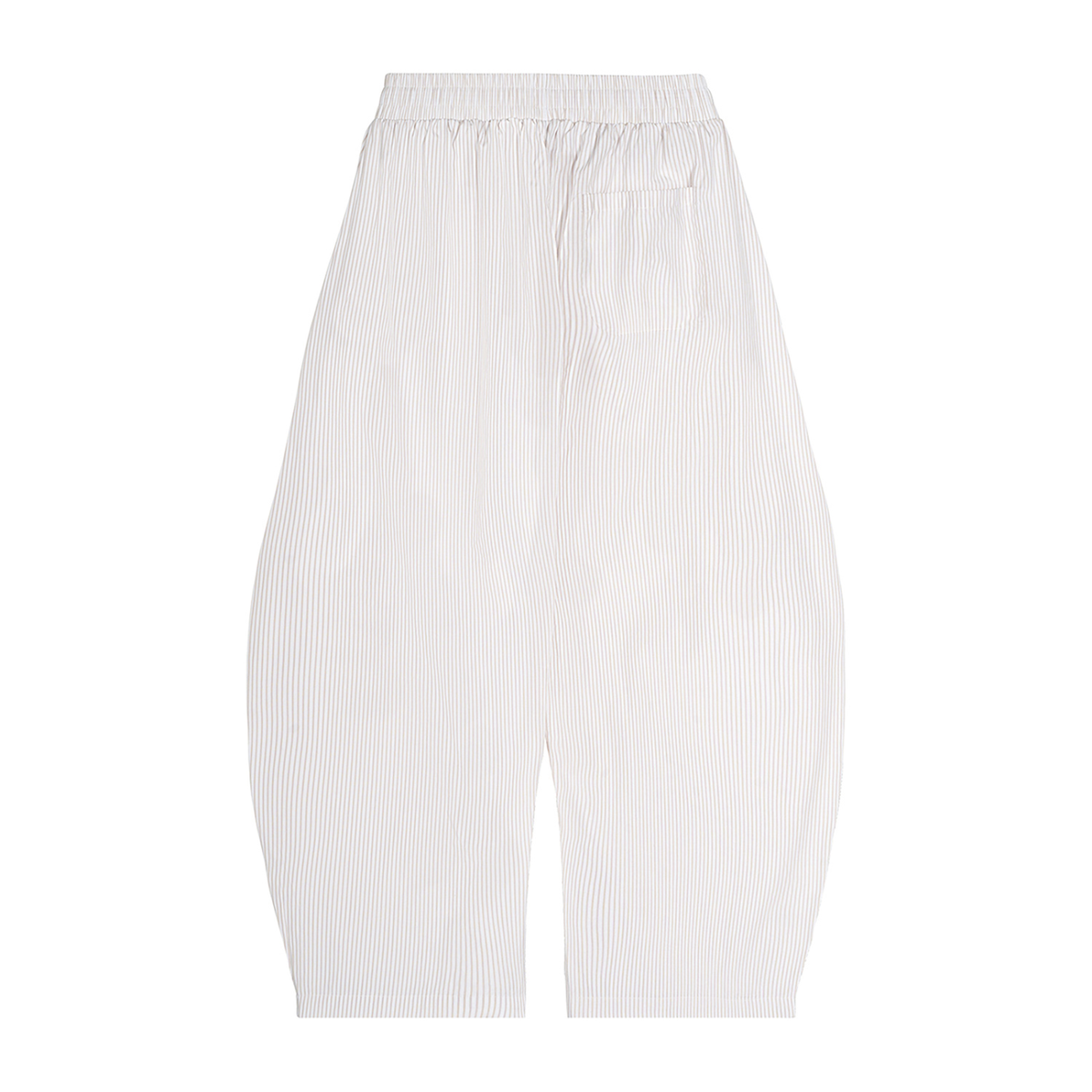 EMETH™ Pantalon Barrel Rayé | Coupe Fuselée Oversize