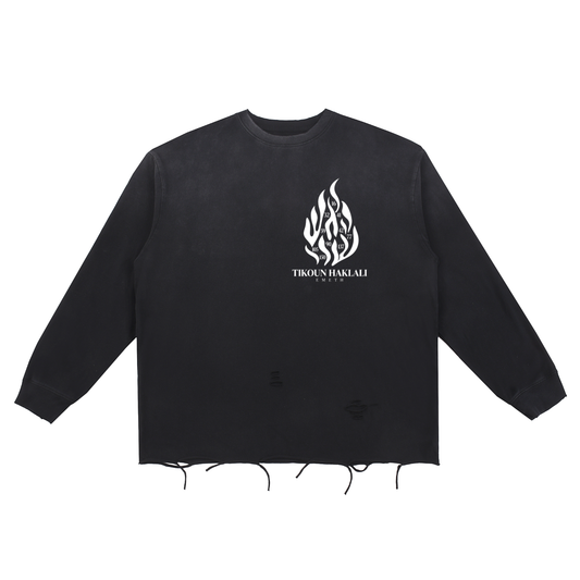 EMETH Tikoun Haklali | T-shirt Manches Longues Snow Wash