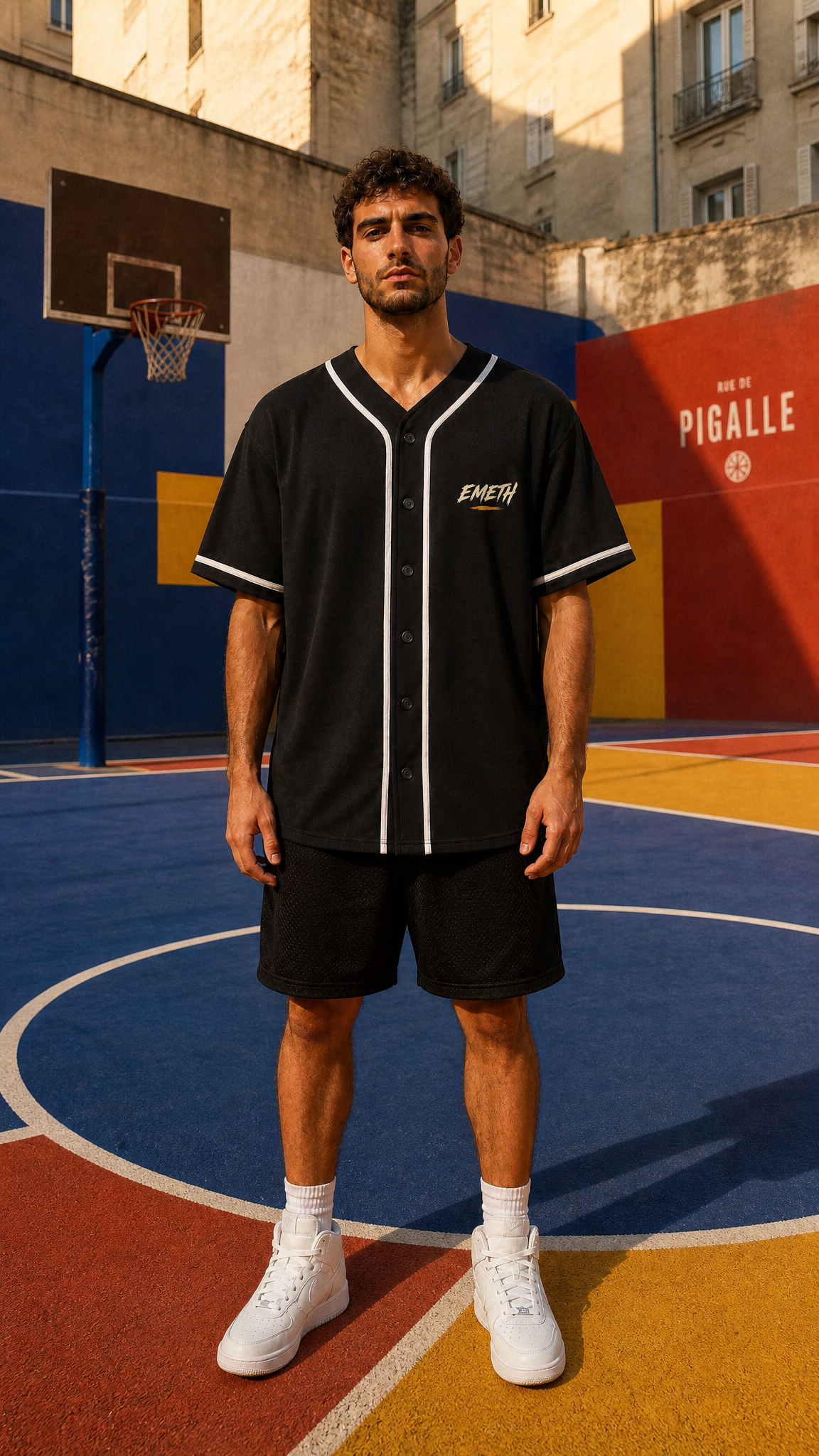 EMETH Chai 18 | Maillot Baseball Premium 270 g/m²