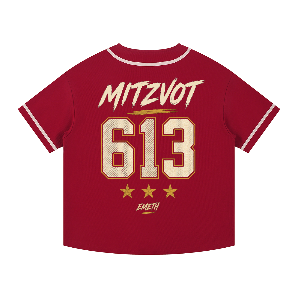 EMETH™ Jersey Baseball Premium 270 g/m² – MITZVOT 613