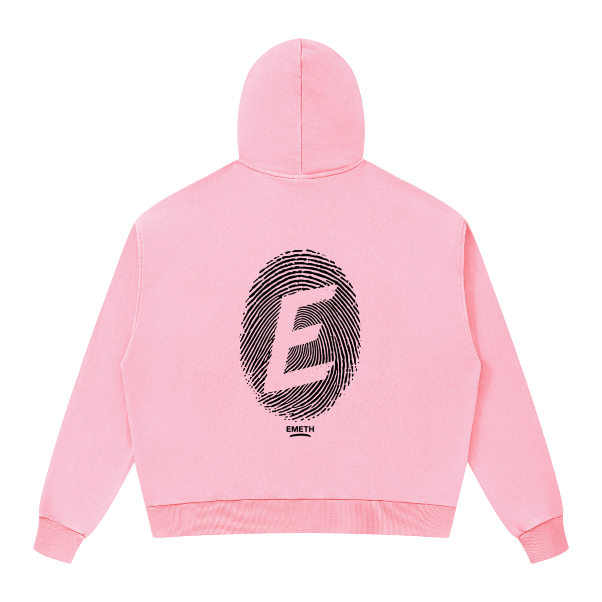 EMETH Emouna Empreinte | Hoodie Zippé Mineral Wash