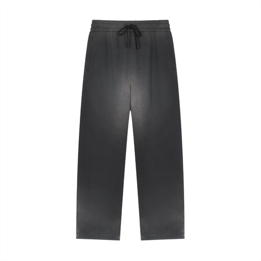 EMETH™ Jogger Sun Fade Bords Bruts | Straight Oversize