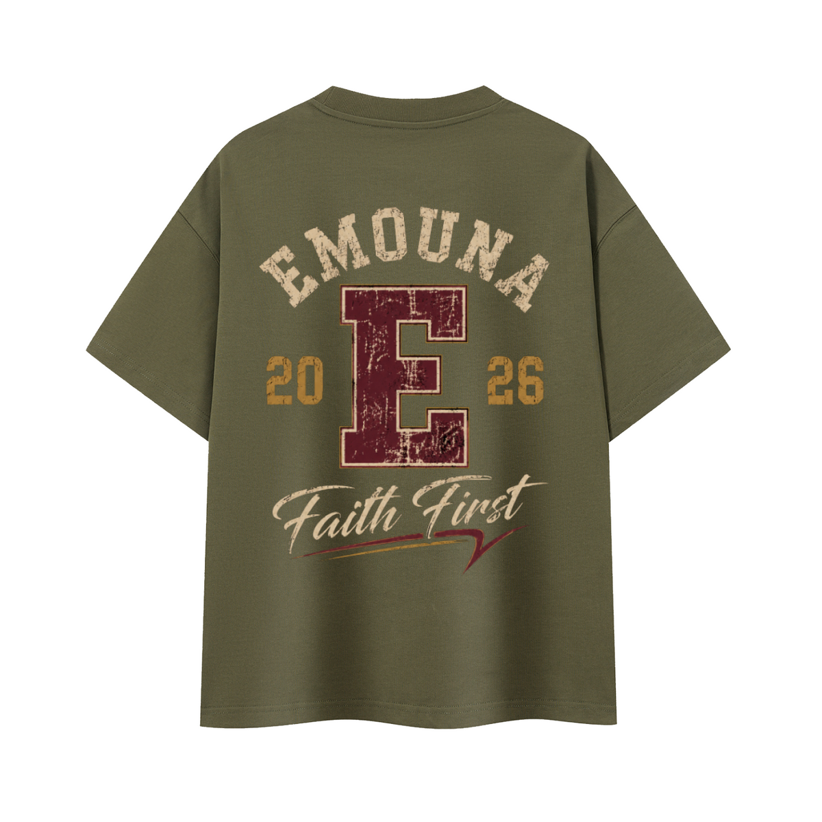 T-shirt Oversize Heavyweight EMOUNA 2026 – 400 GSM | EMETH