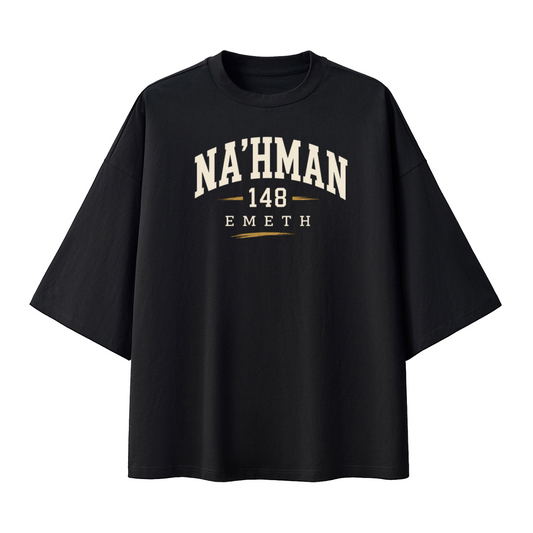 T-shirt Oversize Premium NA'HMAN 148 – 250 GSM | EMETH